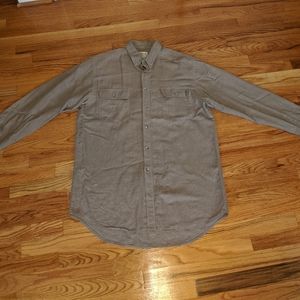 J.Michael Men's cotton and linen button up shirt.